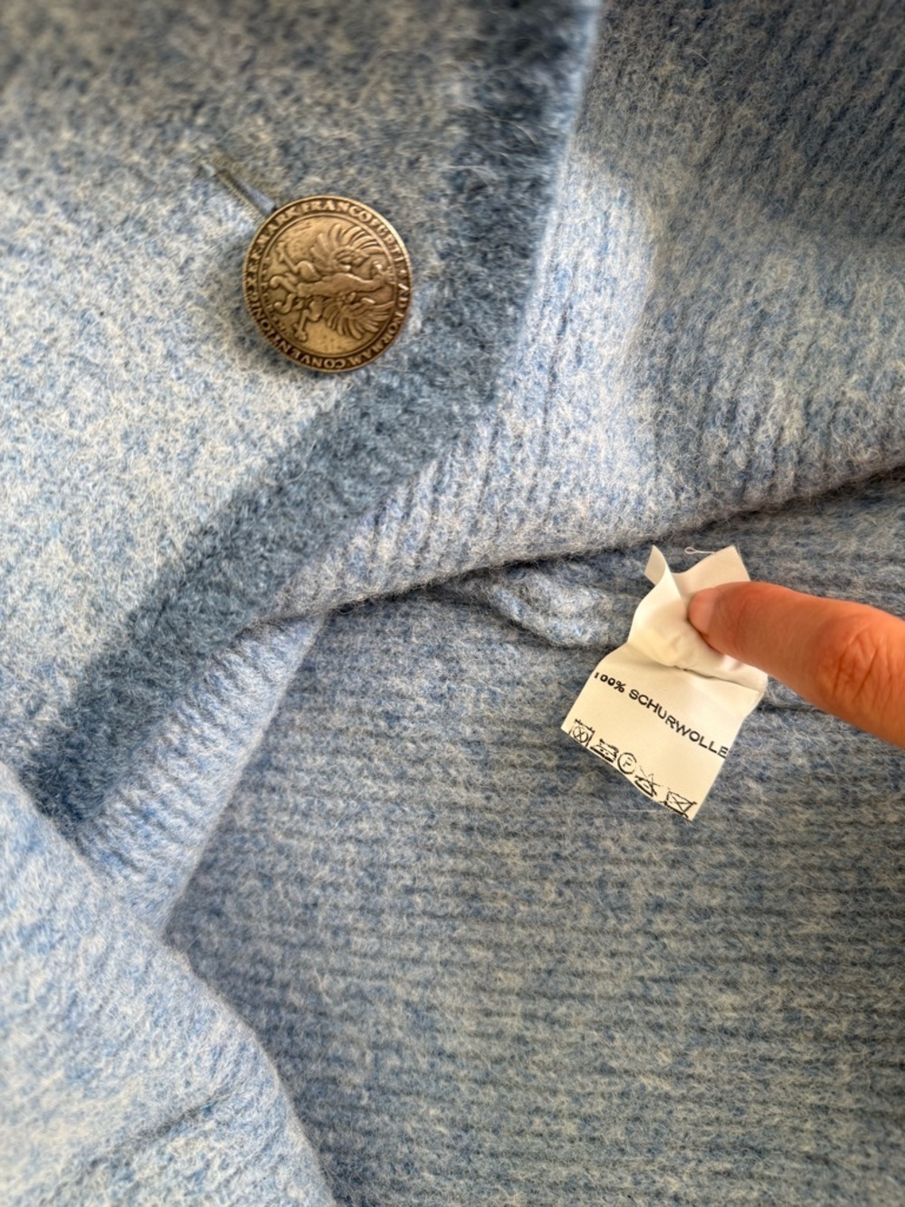 Stapf Boiled Wool Sweater Coat - Picture 5 of 11